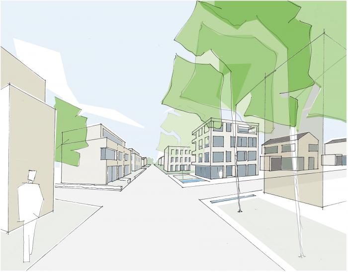 Städtebaulicher Entwurf ‚Langenäcker‘ in Korb (Remstal)