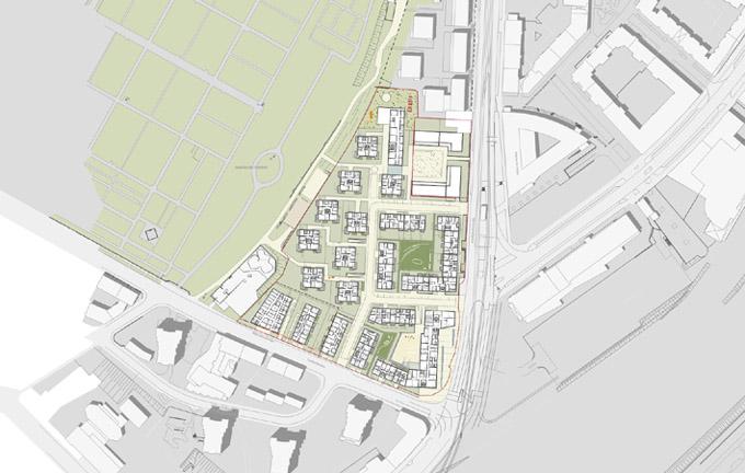 Nordbahnhof Friedhofstraße in Stuttgart