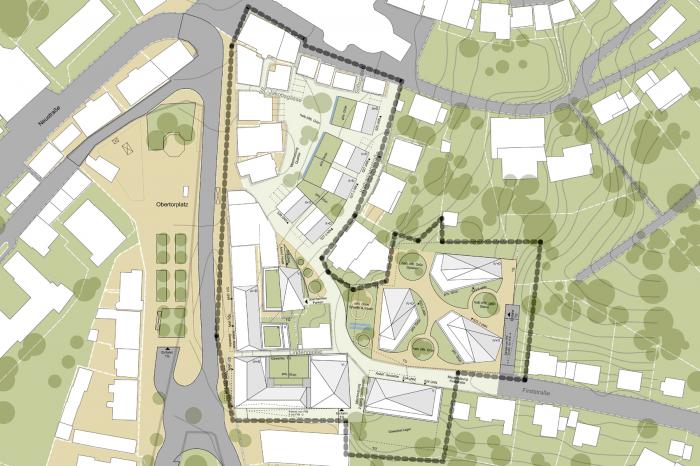 Städtebauliche Entwicklung ‚Obere Vorstadt‘ in Hechingen