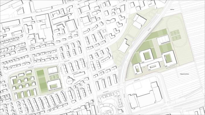 Entwicklung Schulzentrum Maikler-Areal in Fellbach