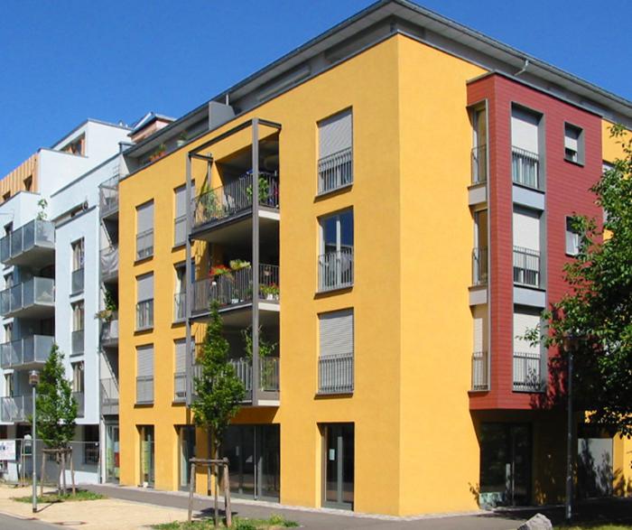 Wohn- und Geschäftshaus Mömpelgarder Weg in Tübingen