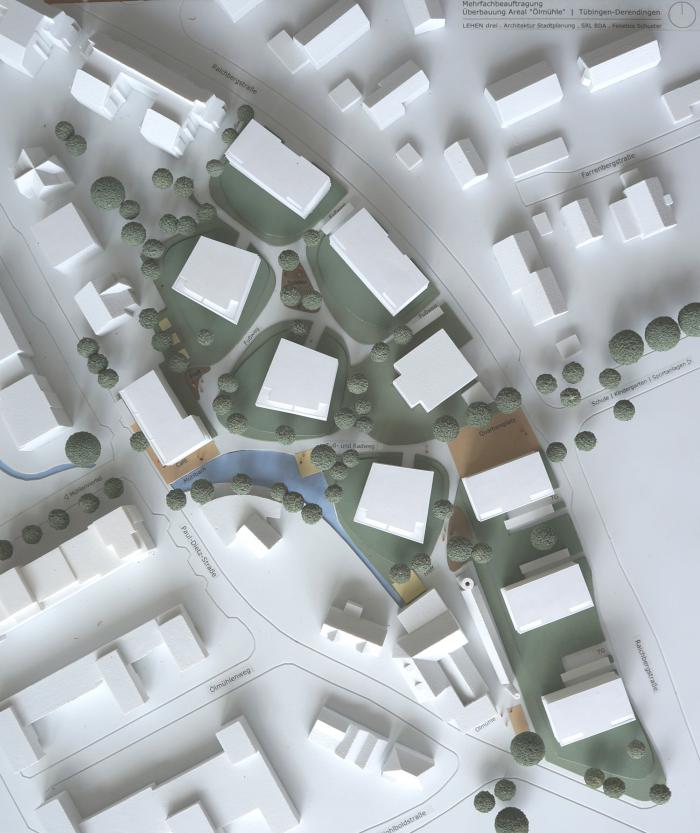 Überbauung Ölmühle in Tübingen Derendingen