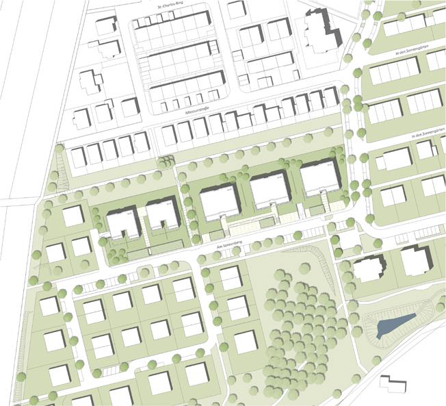 Fünf Punkthäuser in Sonnenberg-West, Ludwigsburg