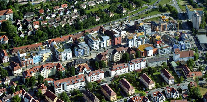 Stuttgarter Straße / Französisches Viertel in Tübingen