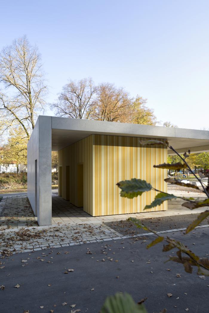 Neubau von zwei Pavillons zur Landesgartenschau 2012 in Nagold