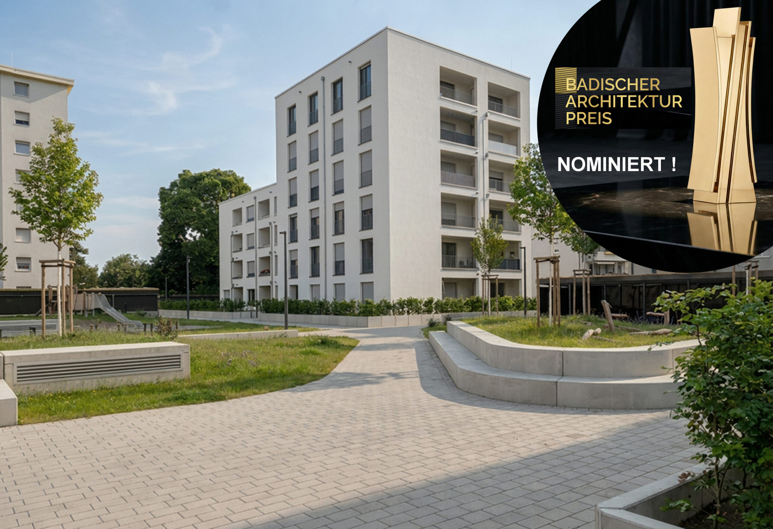Projekt ‚Wohnen am Staudenplatz‘ in Karlsruhe – Rintheimer Feld